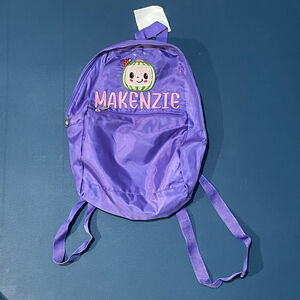 Girls Unbranded Purple Cocomelon Makenzie Mini Backpack One Size
